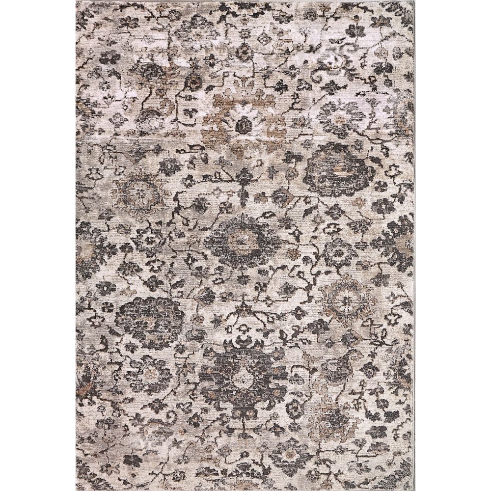 Dynamic Rugs 6034-908 Riley 6.7 Ft. X 9.6 Ft. Rectangle Rug in Grey/Beige 